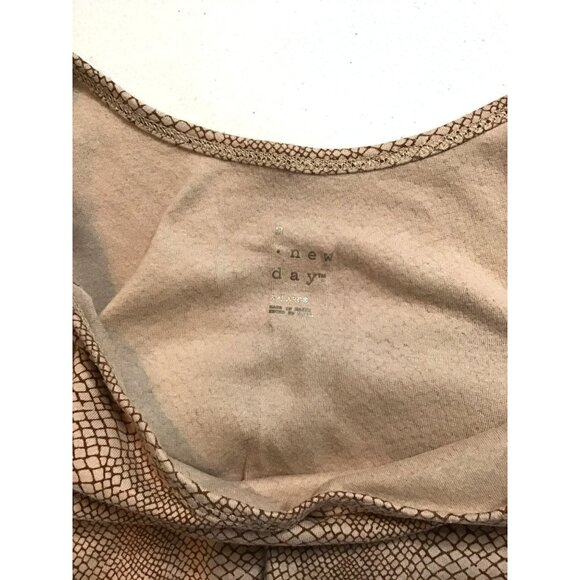 A NEW DAY- WOMENS BROWN ANIMAL PRINT TANK TOP SIZE X-LARGE - Picture 3 of 6